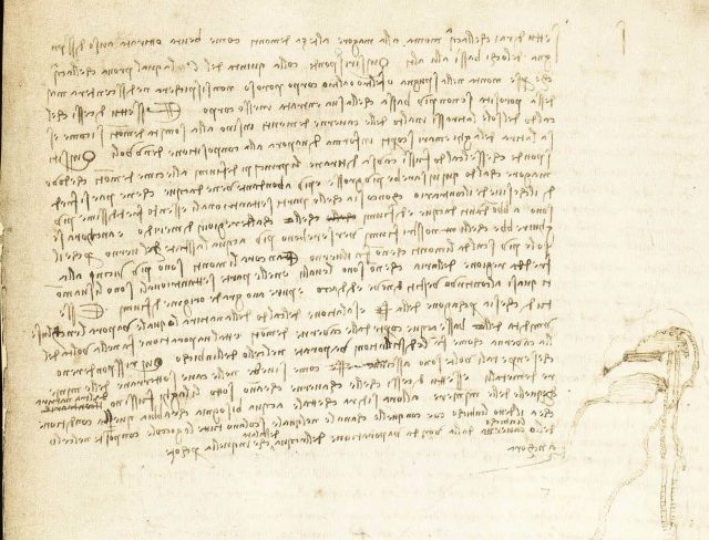    «Лестерский кодекс», Леонардо да Винчи. Фото: Legiom-media