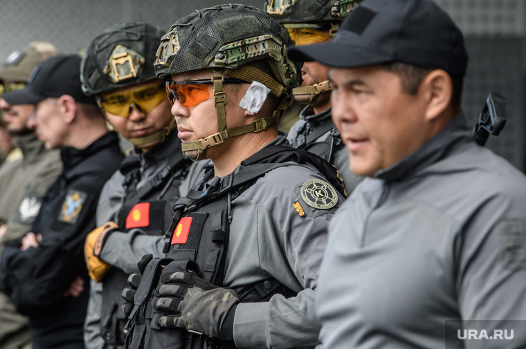 Впервые на «Вызове» иностранцы — спецназ из Киргизии. Фото: Илья Московец © URA.RU