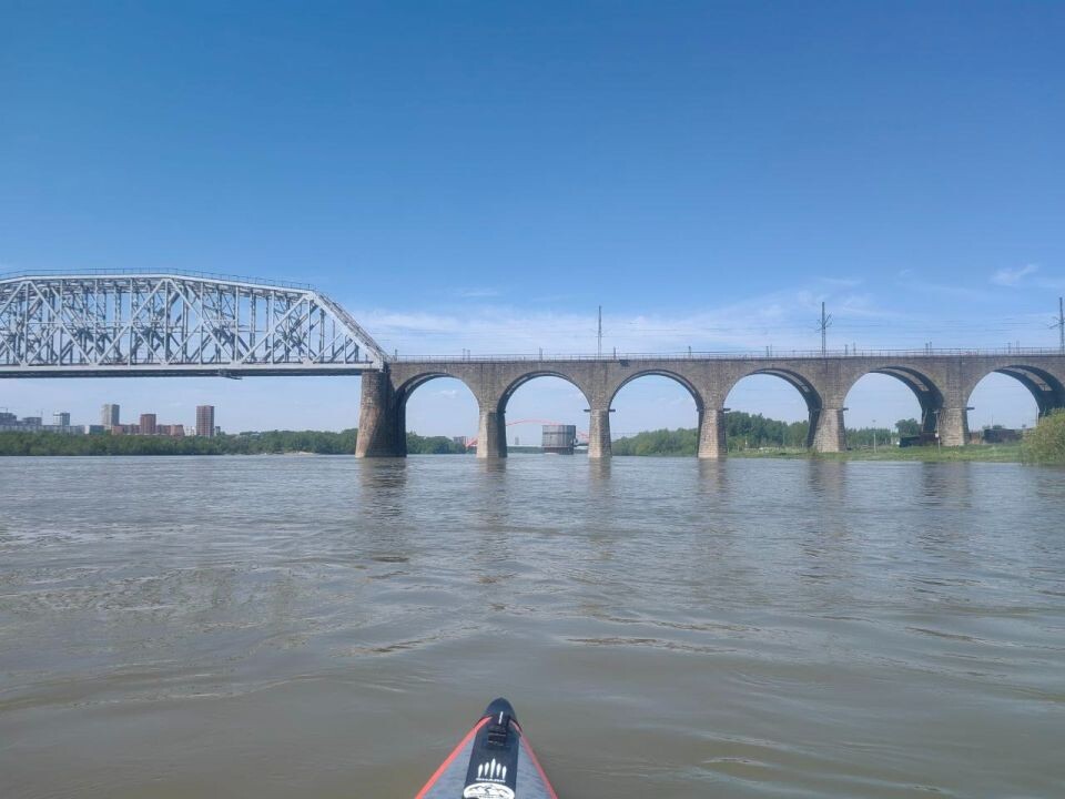    На финишной прямой в Новосибирск. Источник: Иван Карташов, t.me/BESSMERTISUP