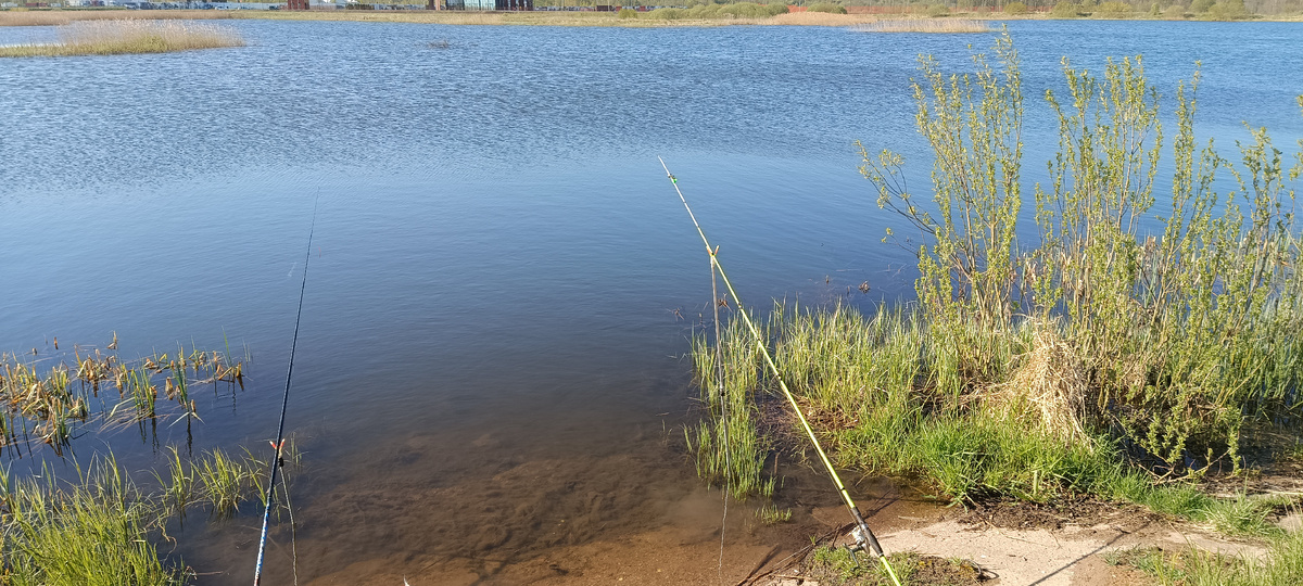 место рыбалки.