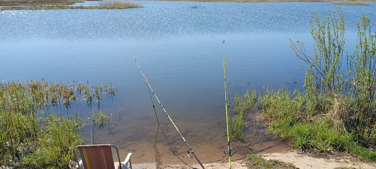 место рыбалки.