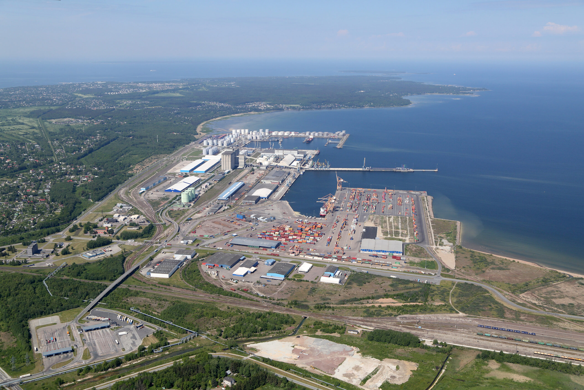 Порт Мууга. Фото с сайта Tallinna Sadam