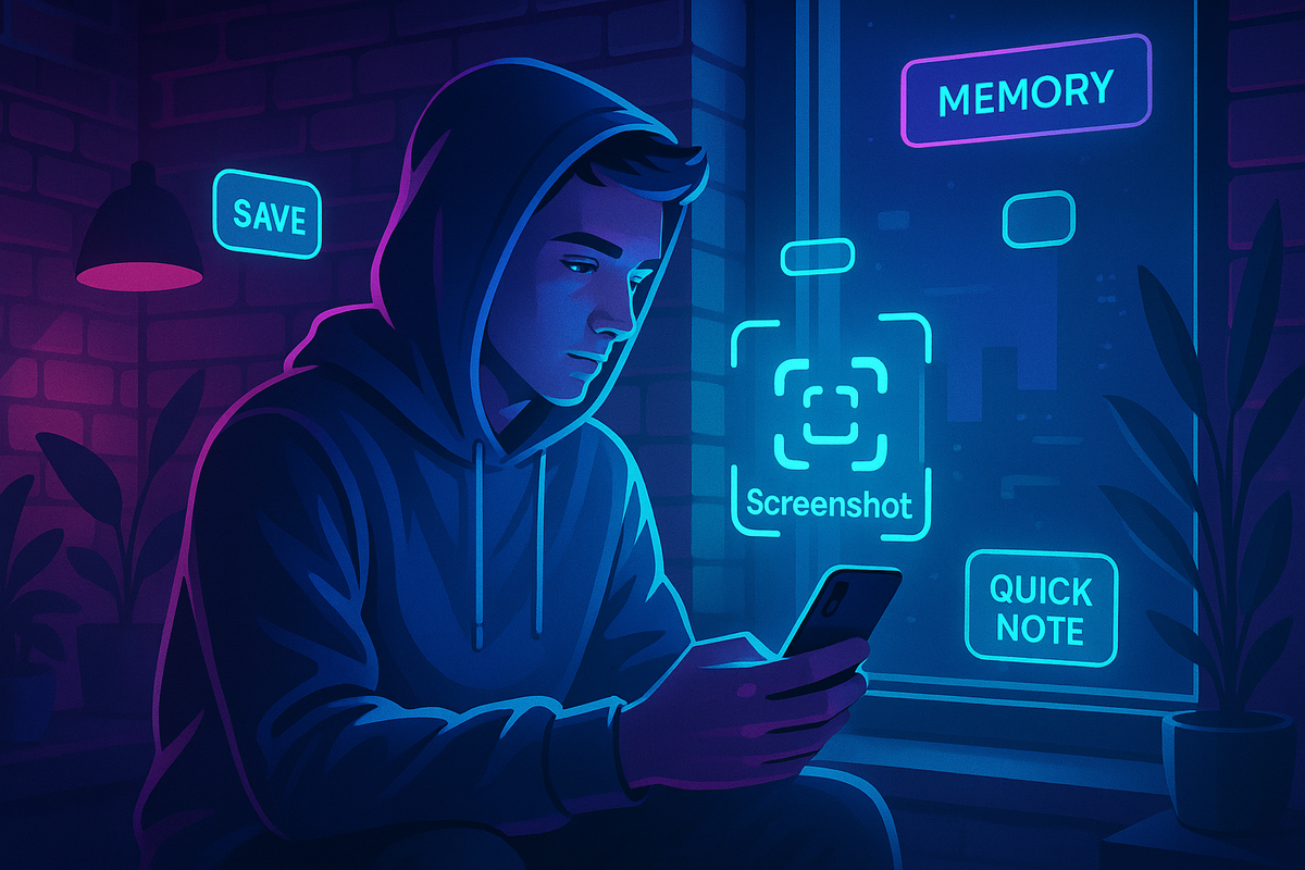 Мы фиксируем информацию, пока она не ускользнула. Скриншот — моментальный архив в потоке цифровой жизни.