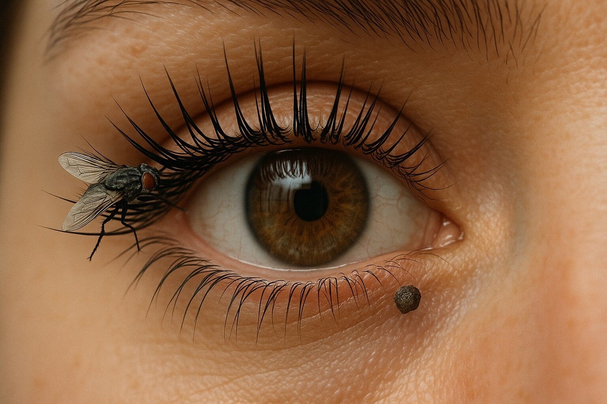    Ресницы защищают нас от грязи и насекомых