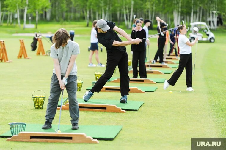 В Челябинске ежегодно растет интерес к гольфу. Фото: Вадим Ахметов © URA.RU