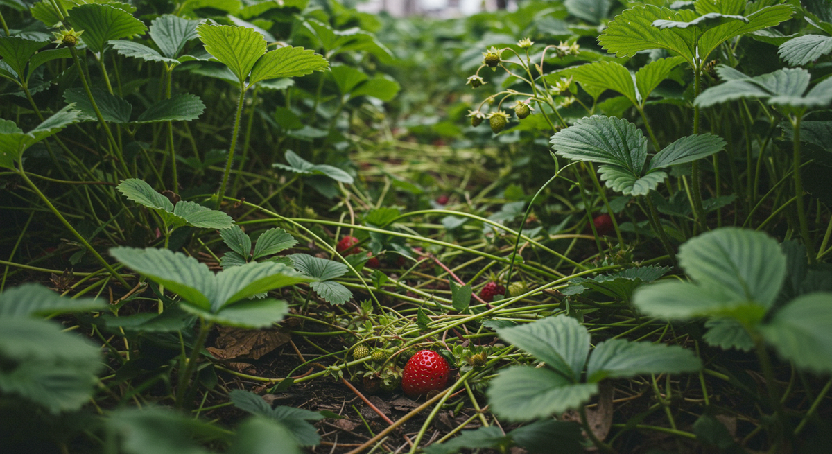 Обрезайте все усы в период плодоношения