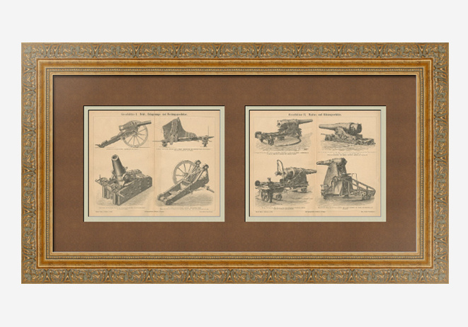 Редкие антикварные гравюры Meyers Konversations-Lexikon (Энциклопедия Майера), Германия