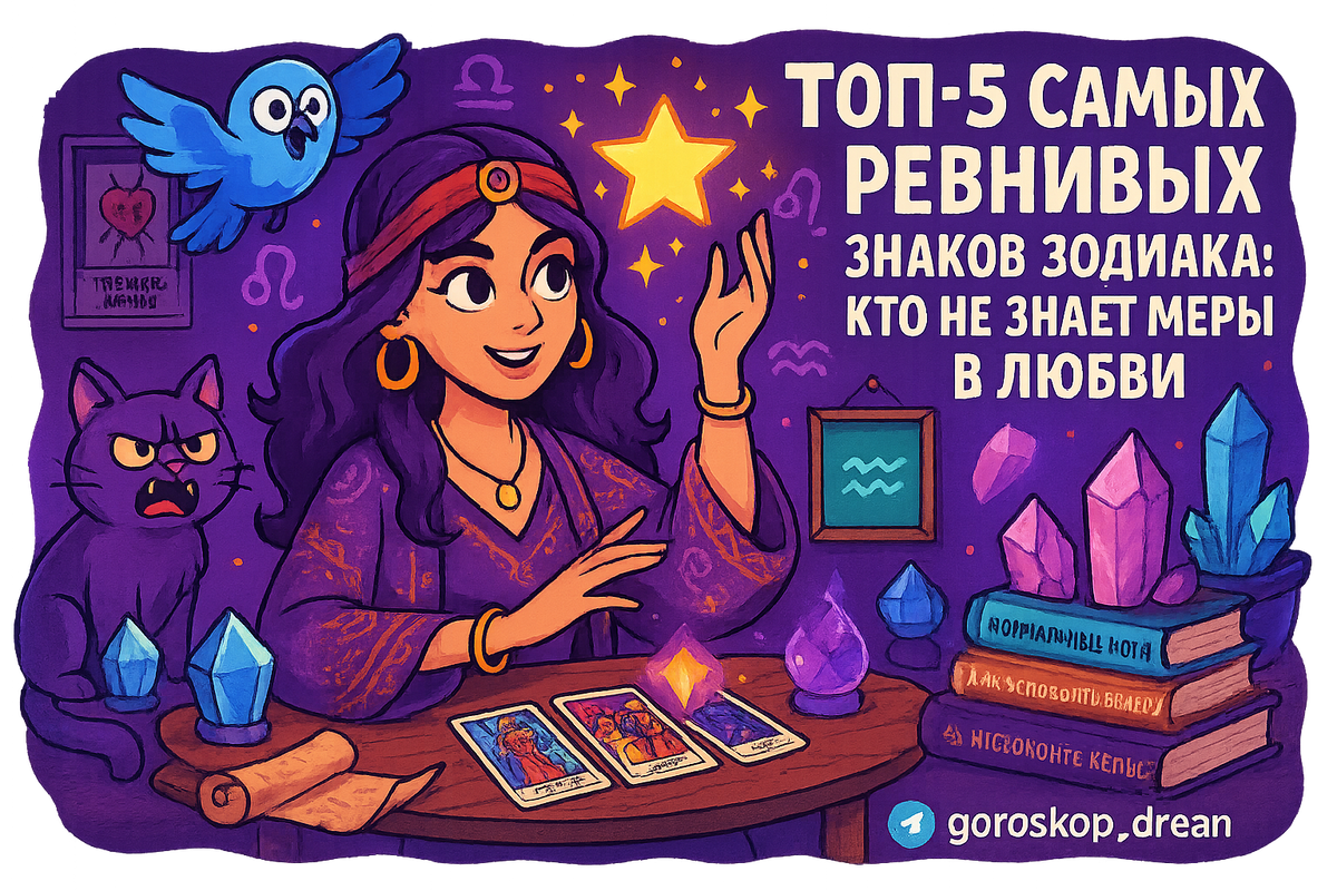    Ревность в астрологии как зеркало эмоций Топ-5 знаков Зодиака которые не умеют отпускать Мария