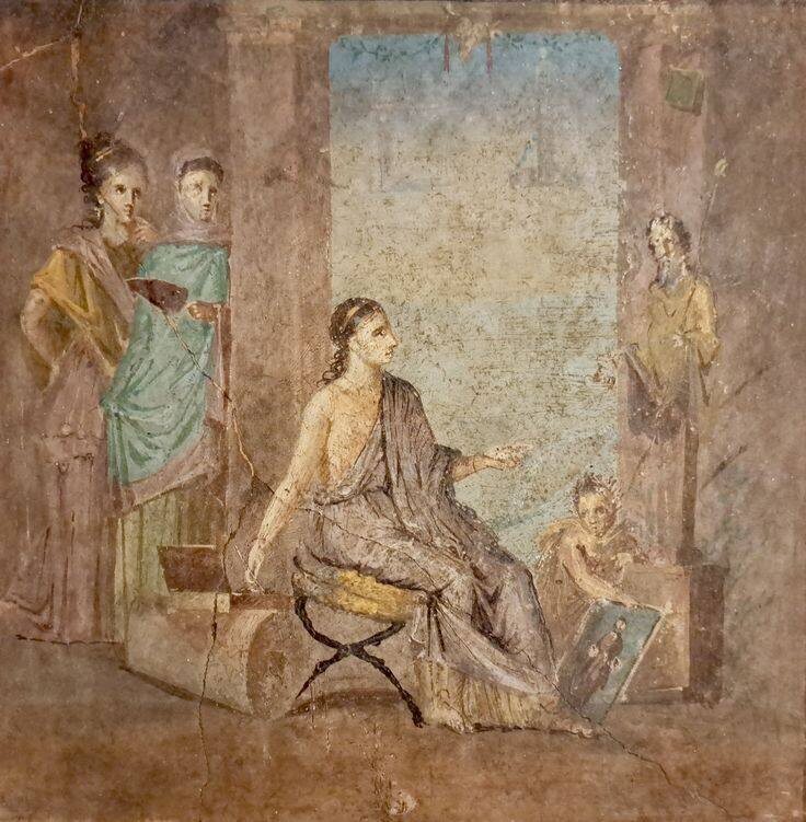 Древнеримская стенопись
