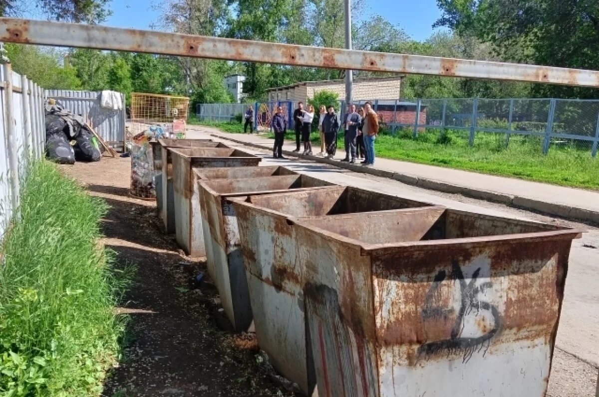    Внесли в список. В Тольятти выявили аварийные контейнерные площадки