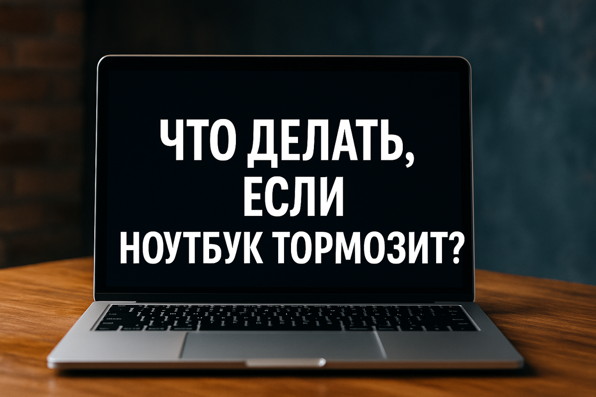 Ноутбук тормозит