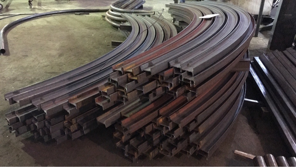 Гибка швеллера