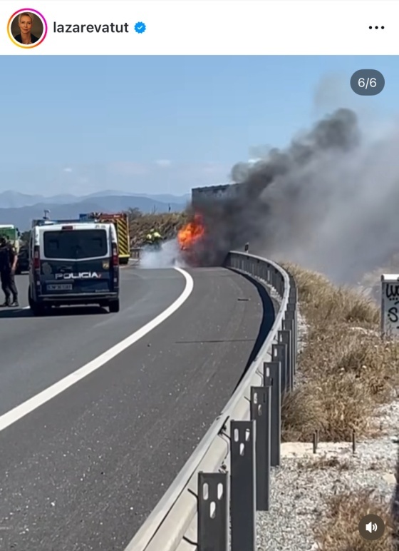    Иноагент Лазарева чуть не сгорела в собственном «Мерседесе» вместе с дочкой
