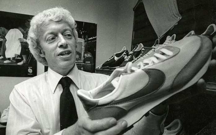 Nike Cortez, первая модель беговых кроссовок бренда Nike, 1972 г.