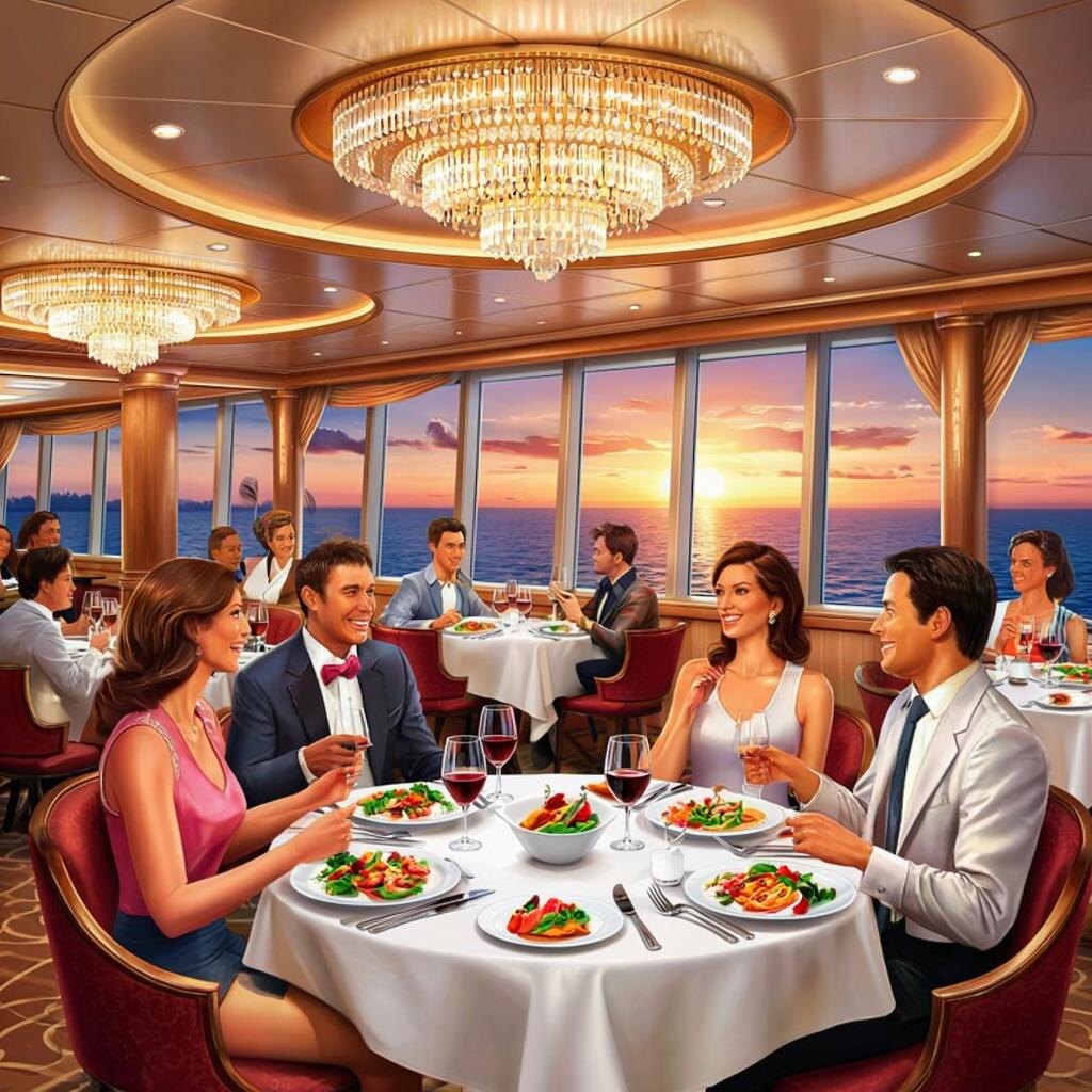 Питание на борту теплохода