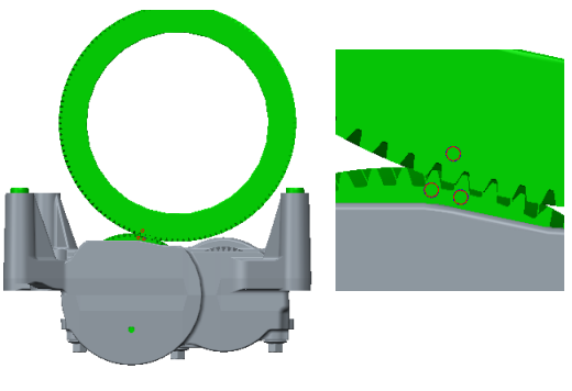 Проверьте метки синхронизации шестерней, 3 точки меток должны быть совмещены указанным на рисунке способом; Затяните блок балансирных валов в соответствии с руководством; После сборки вытащите стопорное приспособление уравновешивающего вала.