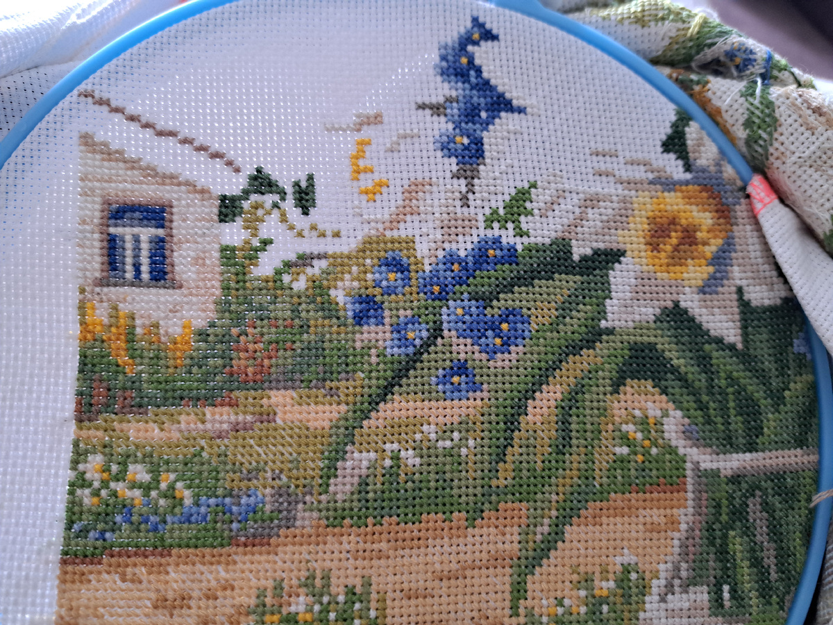 Вид процесса в начале десятидневки