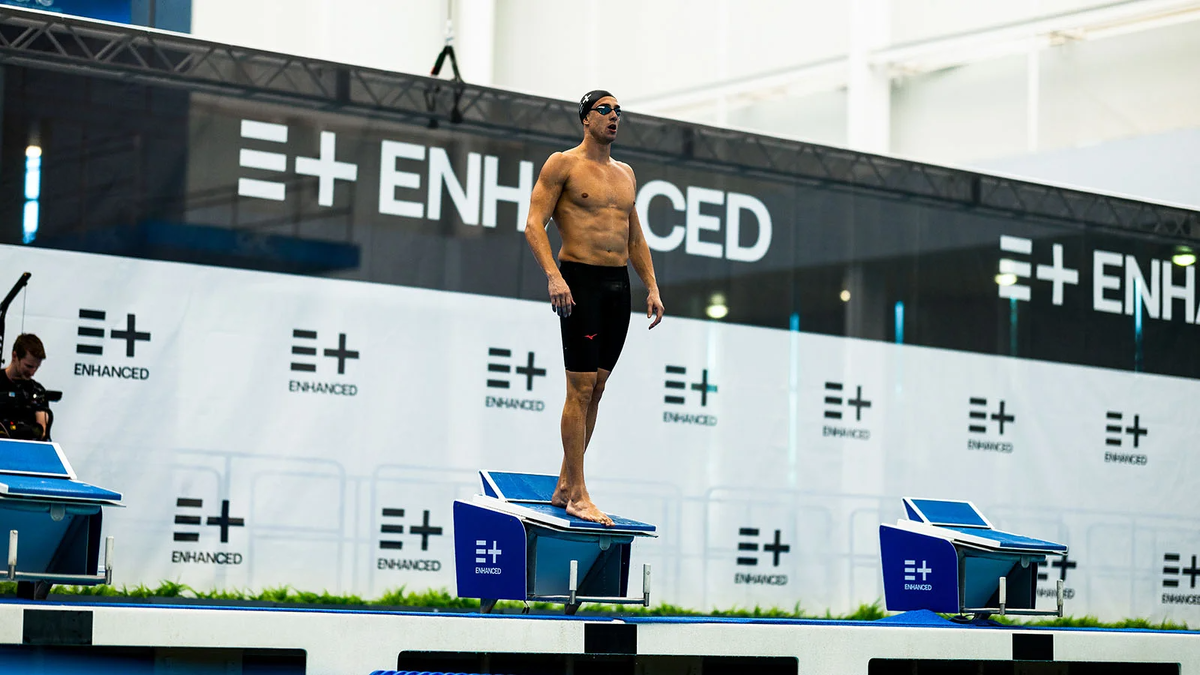 Кристиан Голомеев перед рекордным заплывом (Фото Enhanced Games)