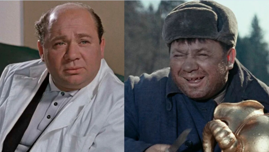 Кадры из фильма "Джентльмены удачи".