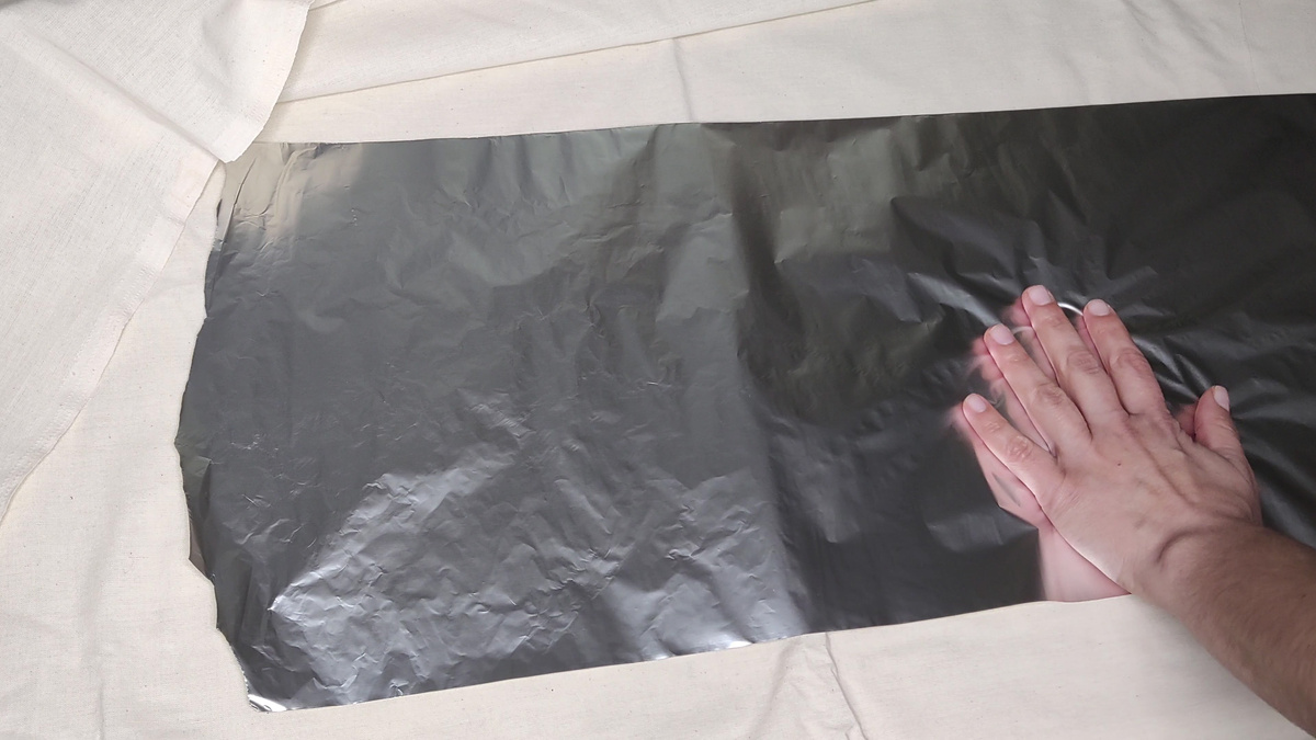 Как гладить с фольгой