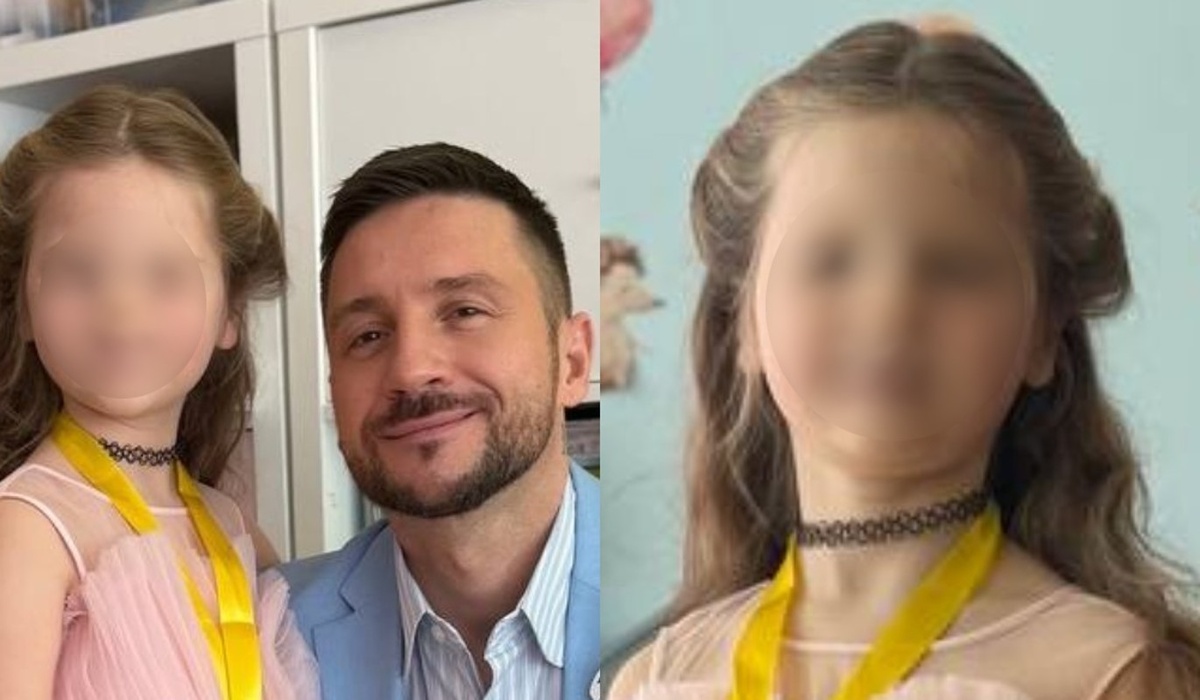    Сергей Лазарев с дочкой. Фото: Telegram