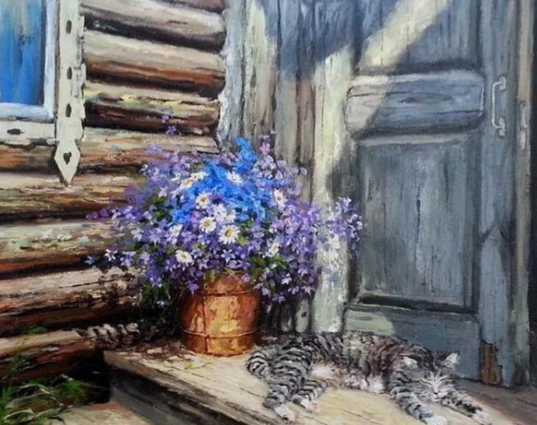 Художник Олег Пятин