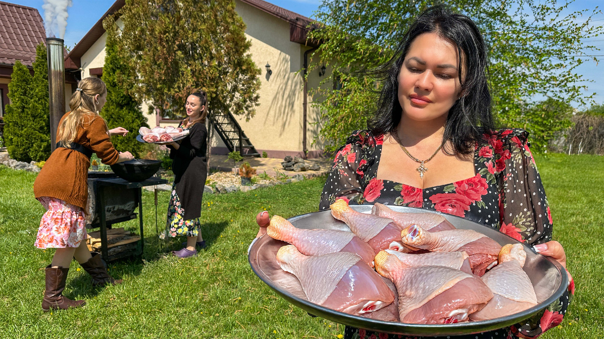 Процесс приготовления главного блюда