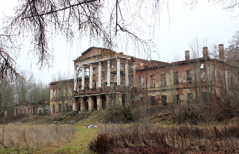 Дворец в Ропше. Наше время.