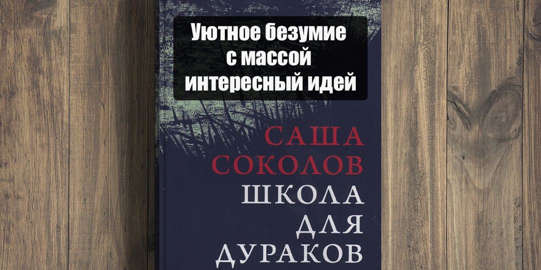 "Школа для дураков" Саши Соколова - уютное безумие с массой интересный идей