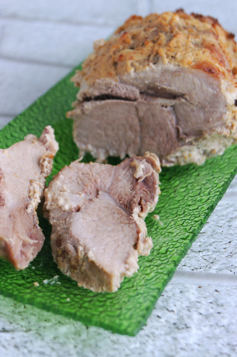 Фото автора. Свинина, запечённая под горчичным соусом.