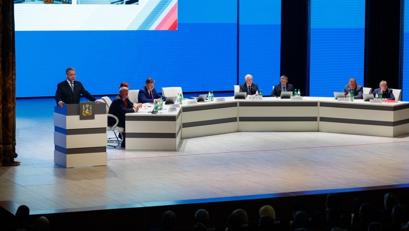    Заседание Думы Ставропольского края прошло во Дворце культуры и спорта Ставрополя Фото: Дмитрий Ахмадуллин / / ИА «Победа26»