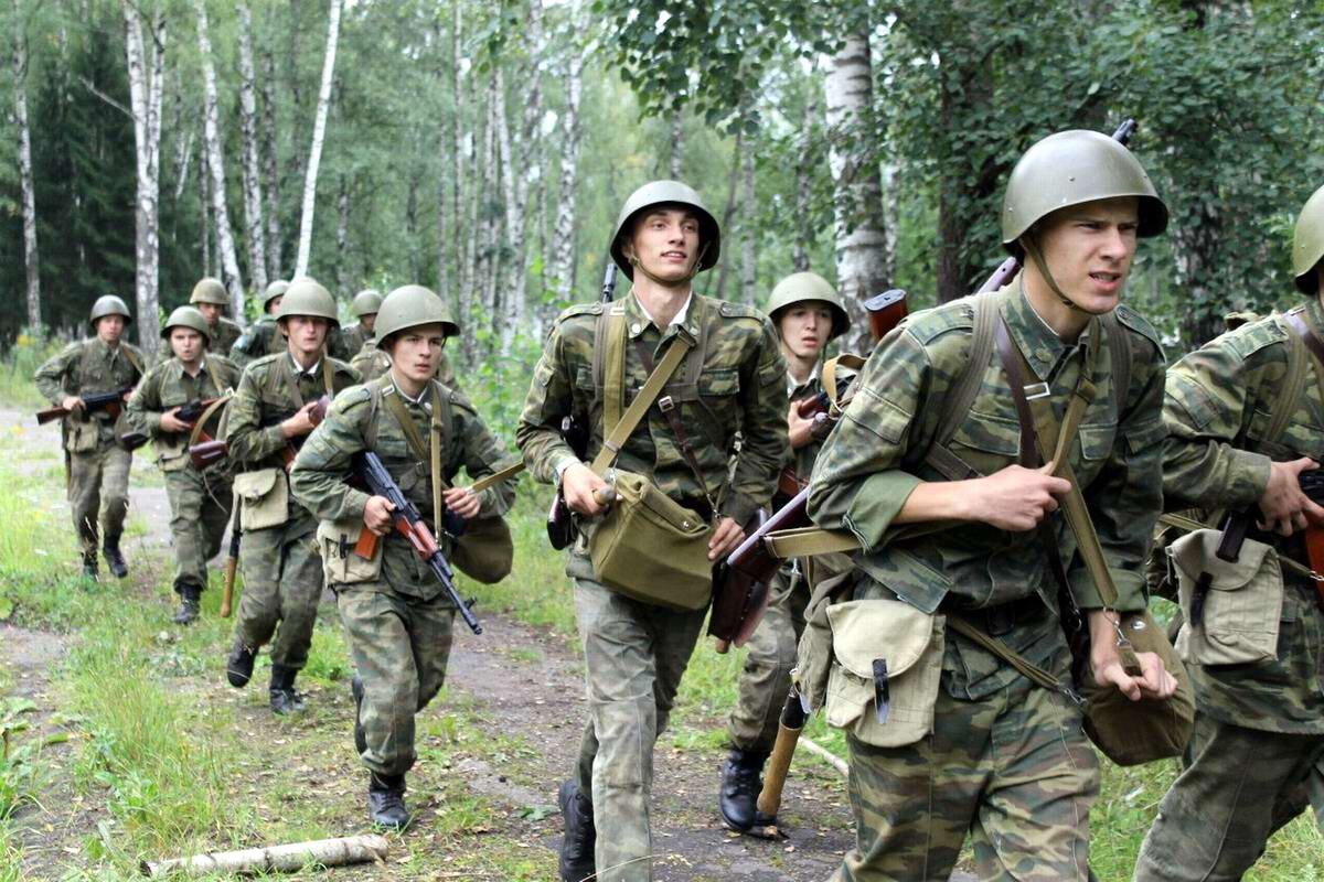 Марш-бросок...