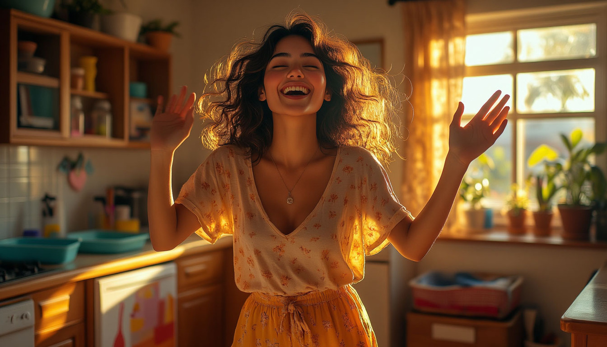 состояние женщины: бывает весело