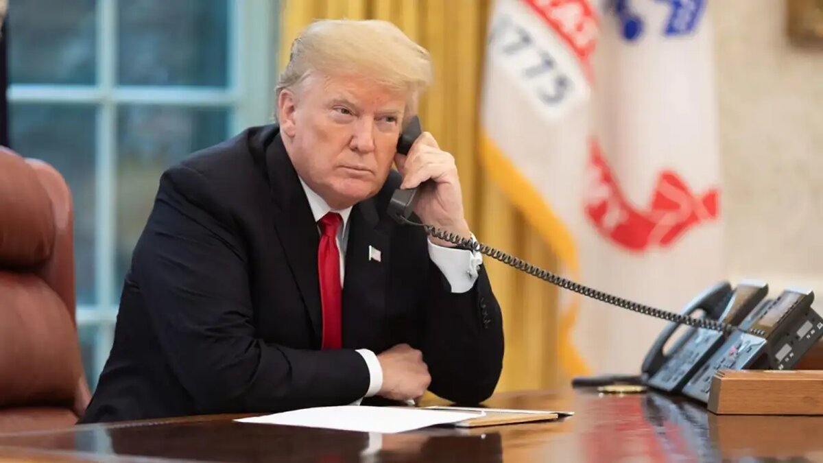    Президент США Дональд Трамп.