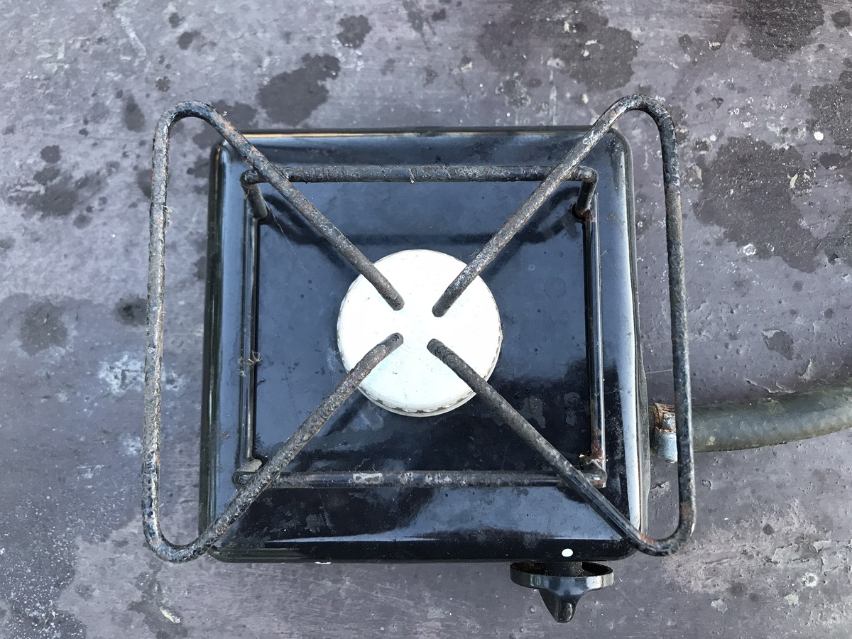 Плитка на газу Турист GEFEST. Фото Тищенко Василий.