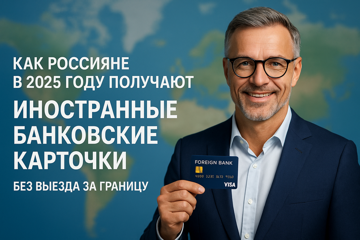 как оформить иностранную банковскую карту удаленно