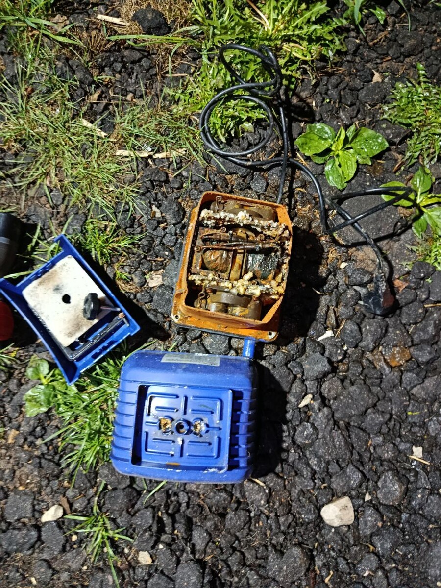 Компрессор из затопленной станции