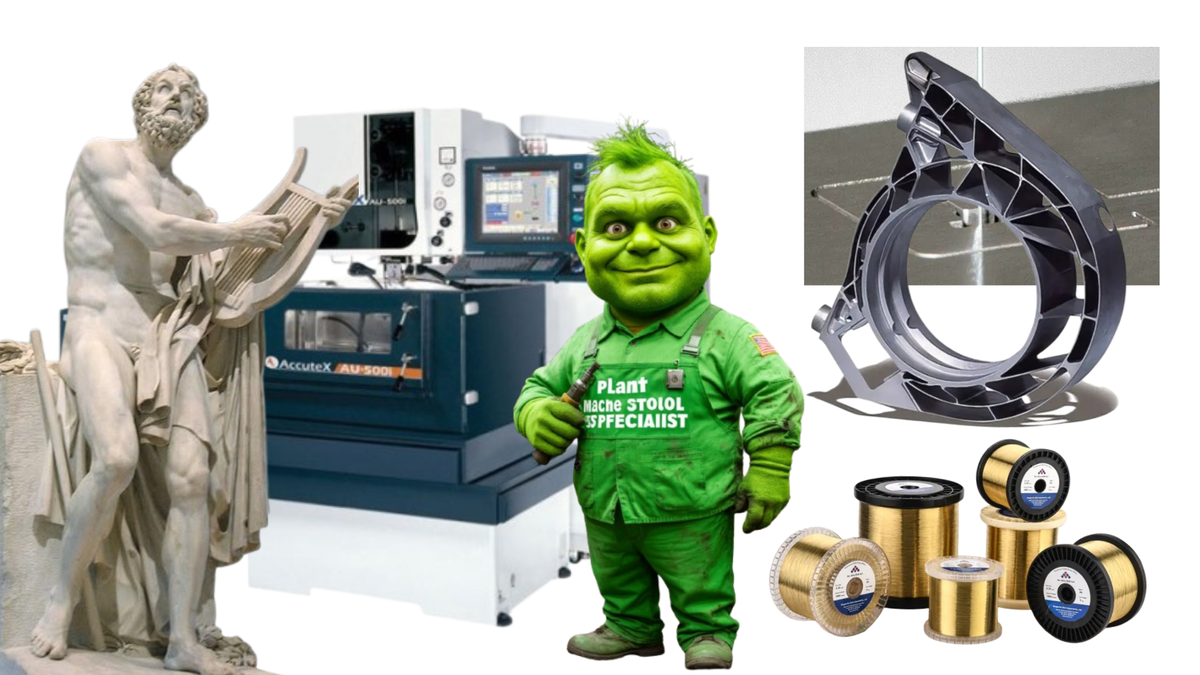 Электроэрозионный проволочно-вырезной станок Accutex AU-500iA: Краткий обзор