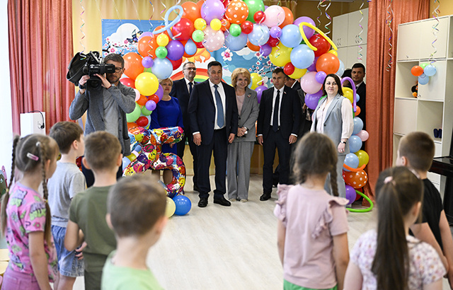 Тверской губернатор в Бежецке посетил отремонтированный детский сад