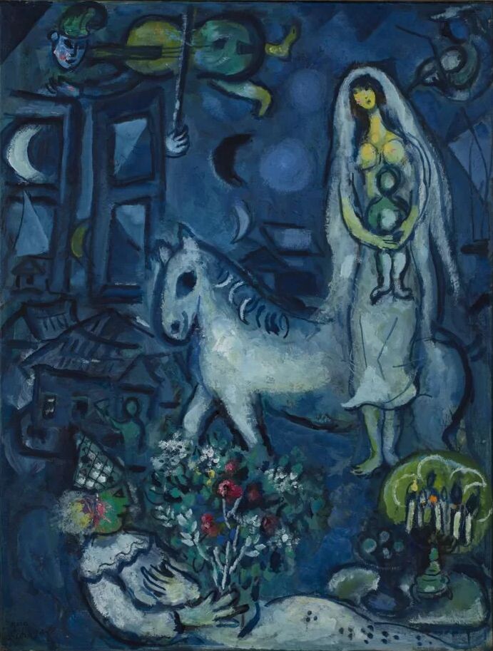 Марк Шагал. Белая лошадь. Ок. 1960. ГМИИ им. А.С. Пушкина, Москва