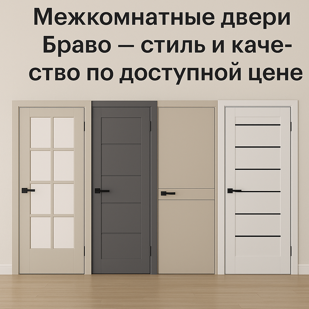 Межкомнатные двери "Браво"