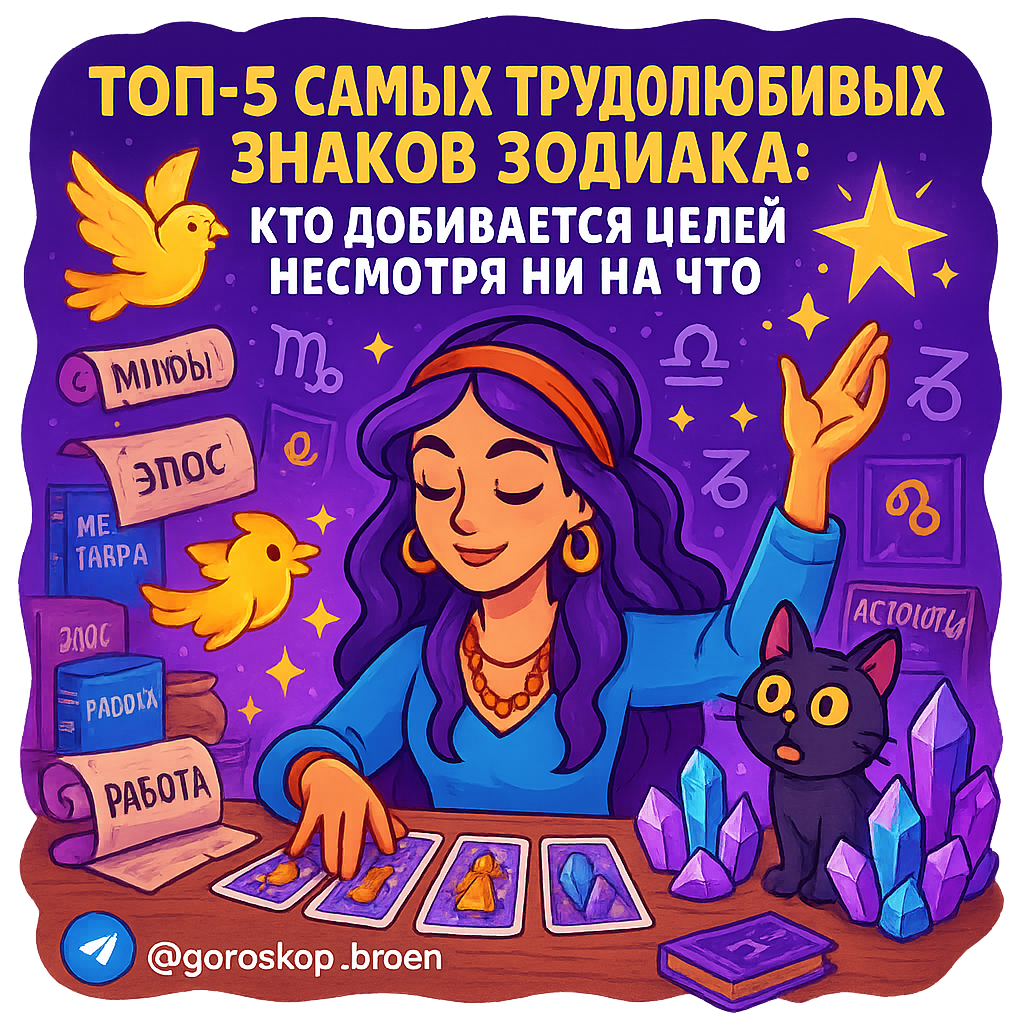    Статья о трудолюбивых знаках Зодиака может быть значительно улучшена через улучшение структуры, ясность и добавление уникального подхода к содержанию. Вот несколько предложений: 1. **Введение**: Добавьте интригующий вводный параграф, который захватит внимание читателей. Например: "Трудолюбие — это магическая сила, позволяющая знакам Зодиака создавать шедевры из повседневности. Но кто из них владеет этим искусством в совершенстве?" 2. **Подзаголовки и оформление**: Убедитесь, что подзаголовки несут ценное содержание и разделяют текст на логические части. Добавьте более красочные описания или примеры. 3. **Дополните факты**: Добавьте больше фактов и интересных историй о каждом знаке, чтобы читателю было легче энергетически соотнестись с ними. 4. **Используйте примеры**: Поделитесь примерами реальных людей или знаменитостей, чьи достижения соответствуют описываемым чертам знаков Зодиака. 5. **Заключение**: Закончите статью сильным заключением, призывающим читателей активно использовать эту информацию в своей жизни. Вот улучшенный вариант текста: --- Трудолюбивые знаки Зодиака: От вдохновения к Мария