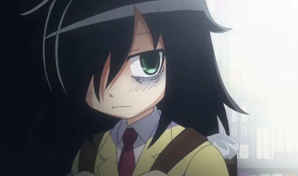 Кадр из аниме «Не моя вина, что я не популярна!»   📷