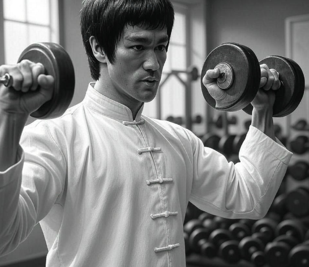 Как качался Брюс Ли?