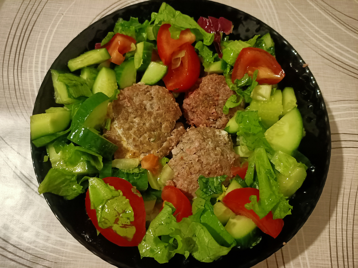 Мой низкоуглеводный приём пищи