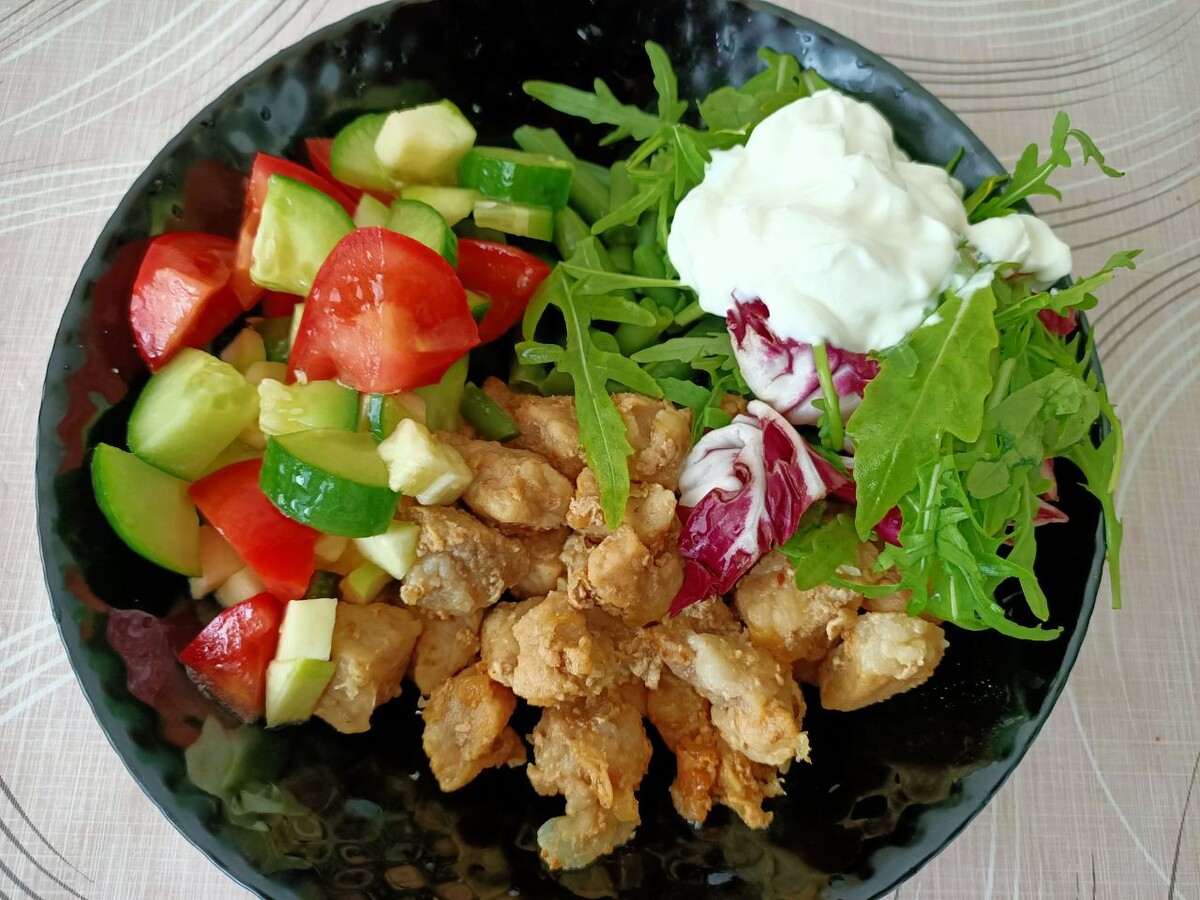 Мой низкоуглеводный обед