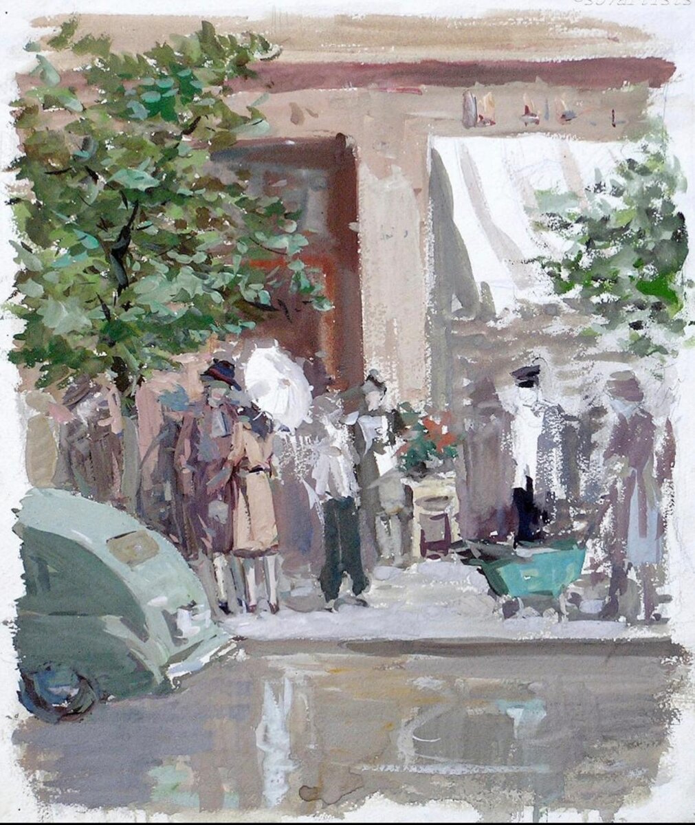 Владимир Минаев. «Весна». 1957