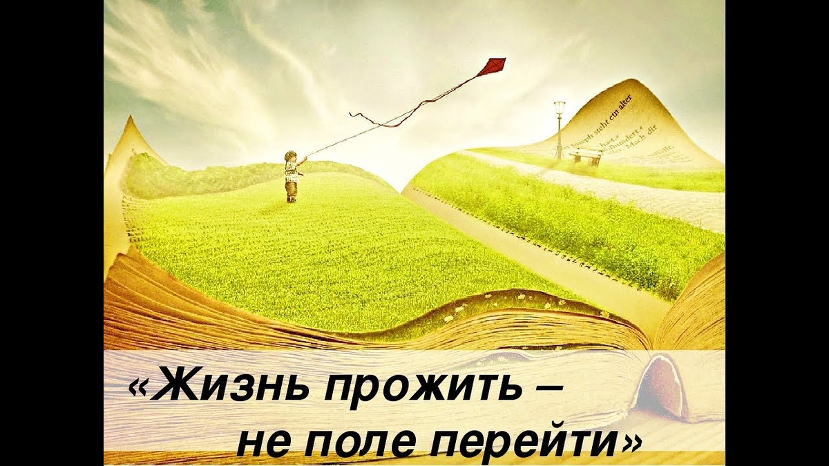 Жизнь прожить – не поле перейти. источник яндекс картинки
