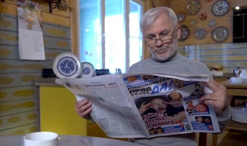   Кадр из видео «Комсомольская правда» — больше, чем газета!»