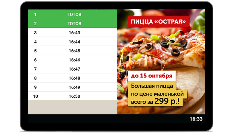 Электронная очередь в кофейне